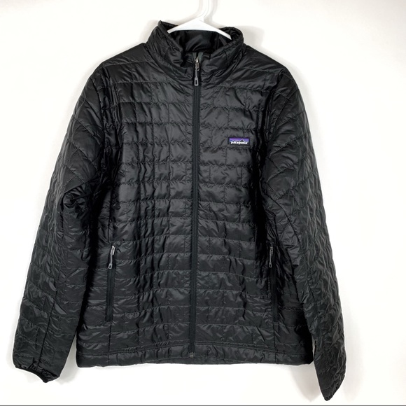 NWT Large Patagonia Black Nano Puff Jacket - Picture 2 of 5